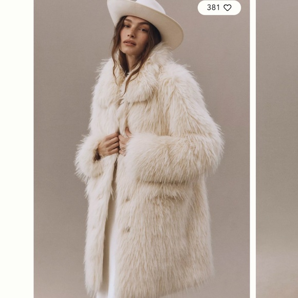 Apparis Jackets & Blazers - Apparis Pamela Faux Fur Coat size Medium M